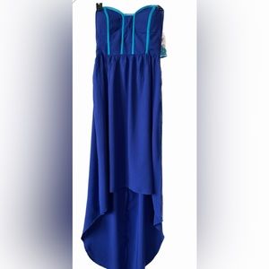 💙Women’s High Low Tube Dress NWT Size S